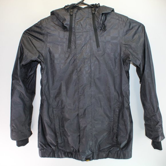 Vans Jackets & Blazers - Vans Hana Beaman Women's M Black Signature Snowboarding Hooded Ski Jacket Coat